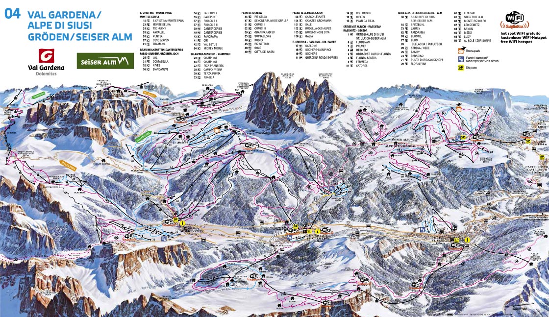 Val Gardena - Alpe di Siusi (270K)
